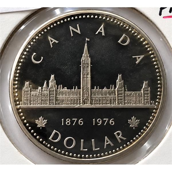 1978 PROOF CAMEO CANADA VOYAGER DOLLAR