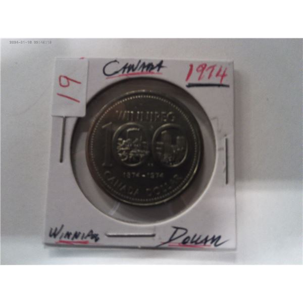 1974 WINNIPEG DOLLAR