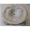 Image 2 : Spanish Porcelain Double Candleholders with Gold Accents