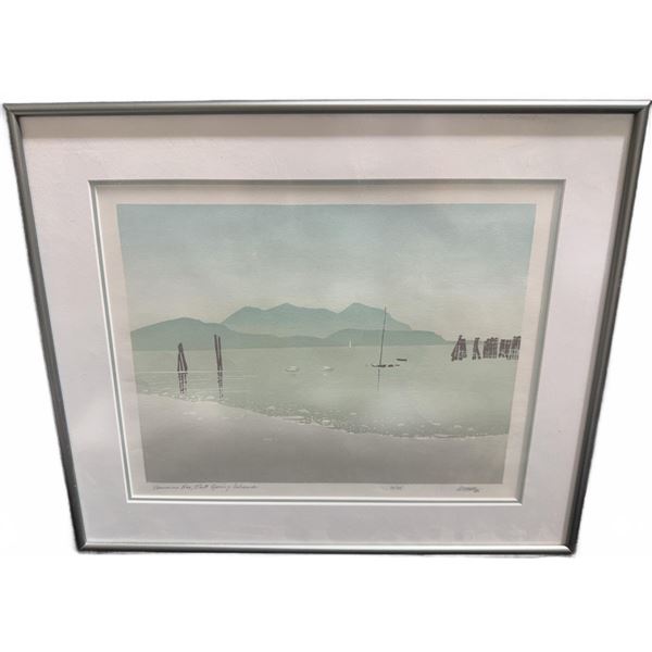 Weber 'Vesuvius Bay, Salt Spring Island' Limited Edition Print, 21/35