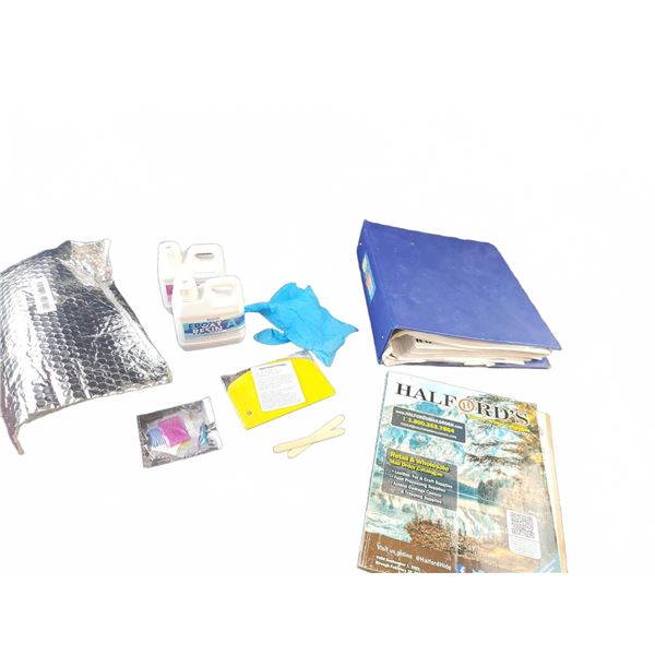 Halfhords Reference Catalogue and Craft Supplies Assortment