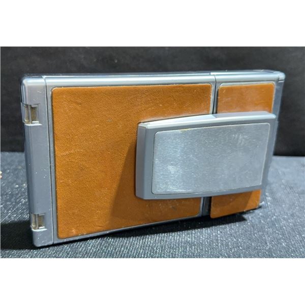 Polaroid SX-70 Land Camera with Brown Leather and Silver Finish