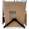 Image 1 : 40 Canada Goose 19" Black Wooden Hangers