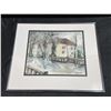Image 1 : Framed Watercolour Painting Signed, 18x16 Inches with Frame
