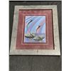 Image 1 : Framed Rick Beaver Loon Print, 11x13 Inches Including Frame