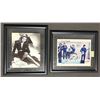 Image 1 : Framed Autographed Photographs: Musical Artists and Lauren Bacall