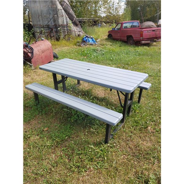 Fold Up Picnic Table