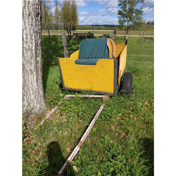 Horse-Drawn Fore Grain Cart