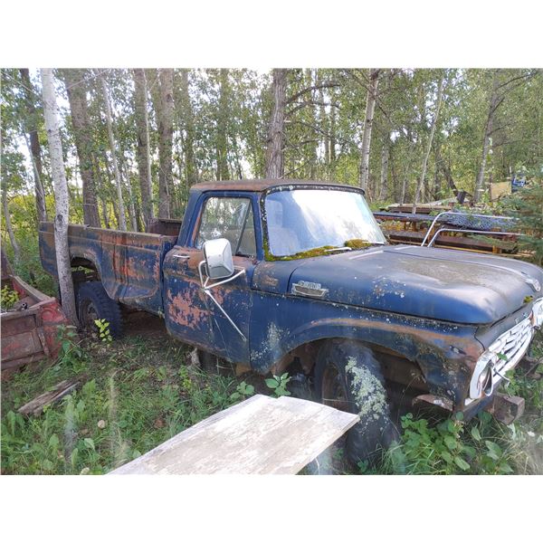 1966 FORD with Custom Hydraulic Dump Box