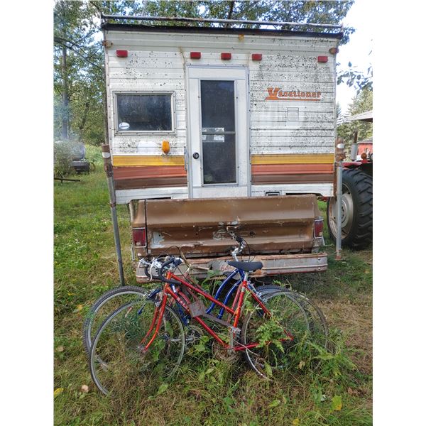 Chevy Truck Box Trailer 1973 Tailgate Vacationer Box Camper