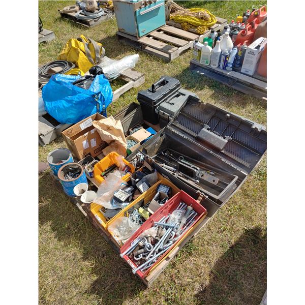 Ammo cans and tools