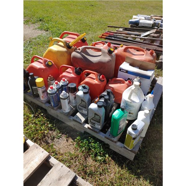 Jerry Cans & assorted Garage goods
