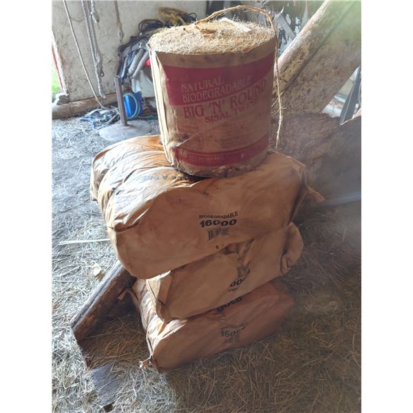 7 Full rolls of Baler Twine