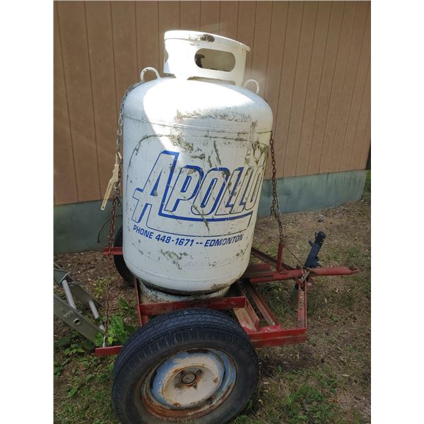 Pig Propane Tank on Mover