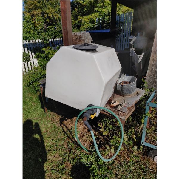 Water tank & hose