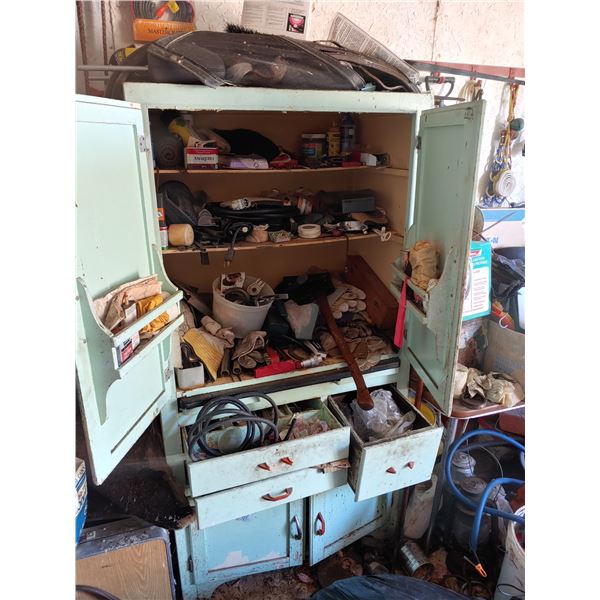Large assortment of horse tack and tools