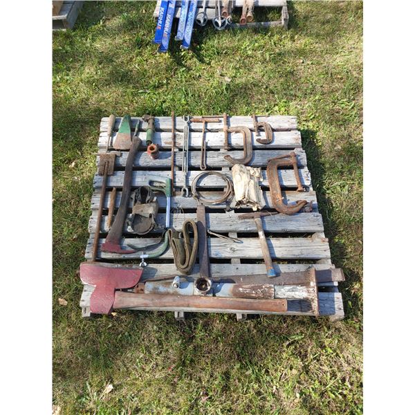 Misc. tools, & vintage axe