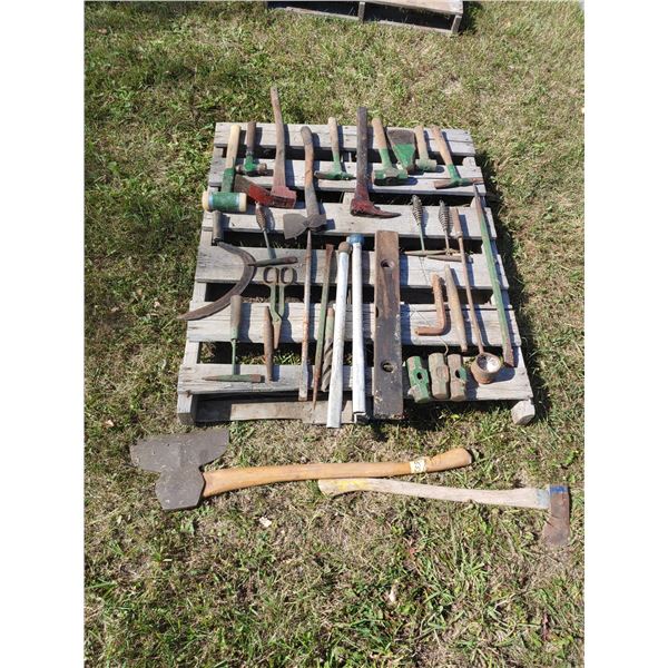 Misc. tools, & vintage axe
