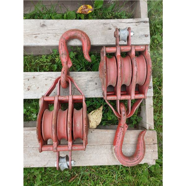 rope pulley blocks
