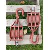 Image 1 : rope pulley blocks