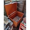 Image 1 : large wooden chest
