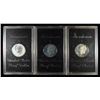 Image 1 : (3) 1972 EISENHOWER PROOF DOLLARS