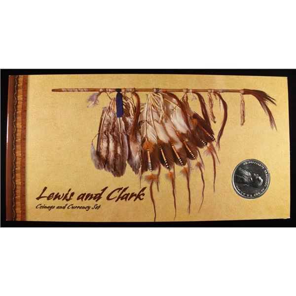 LEWIS AND CLARK COINAGE & CURRENCY SET