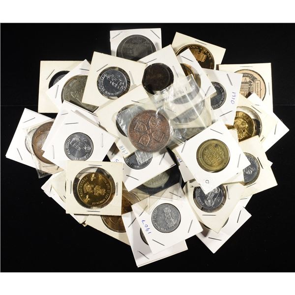 (39) MISC TOKENS LOT