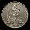 Image 1 : 1873 SEATED LIBERTY HALF DOLLAR AU/BU