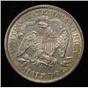 Image 2 : 1873 SEATED LIBERTY HALF DOLLAR AU/BU