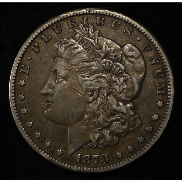 1878-CC MORGAN DOLLAR XF