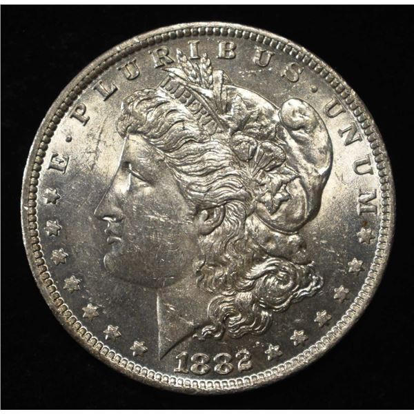 1882-O MORGAN DOLLAR CH BU