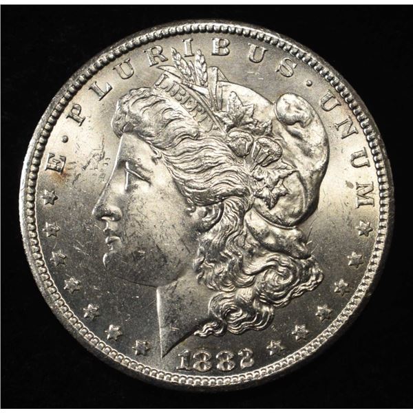 1882-CC MORGAN DOLLAR CH BU