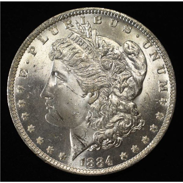 1884-O MORGAN DOLLAR BU