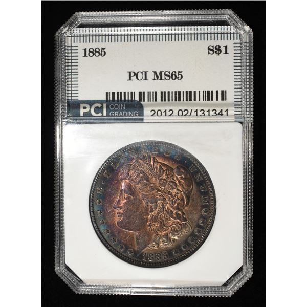 1885 MORGAN DOLLAR PCI GEM BU