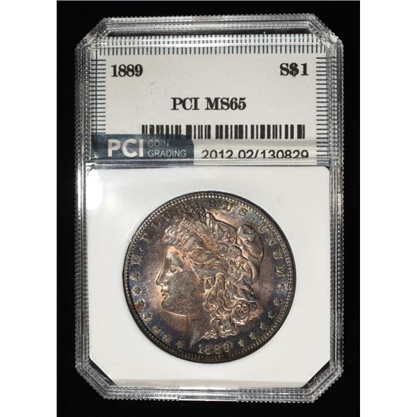 1889 MORGAN DOLLAR PCI GEM BU