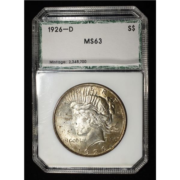 1926-D PEACE DOLLAR PCI CH BU