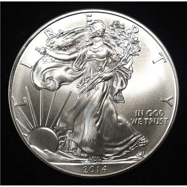 2014 AMERICAN SILVER EAGLE