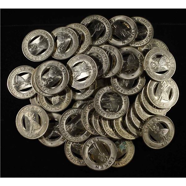 (40) 1951 HONOLULU RAPID TOKENS