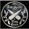 Image 2 : RABBIT 1 OZ .999 SILVER ROUND