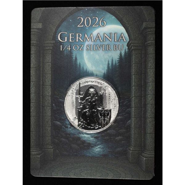 2026 GERMANIA 1/4 OZ SILVER BU LIMITED