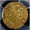 Image 3 : 1590-1612 NETH-ZWOLLE GOLD FLORIN PCGS XF CLEANED