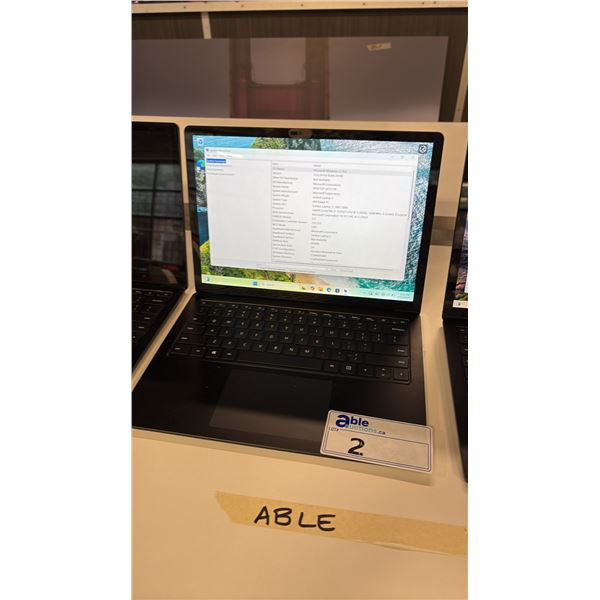 TOUCHSCREEN ULTRABOOK INTEL CORE I5-1035G7 1.2GHZ 13.5" PIXELSENSE TOUCH DISPLAY WIPED NO CHARGER