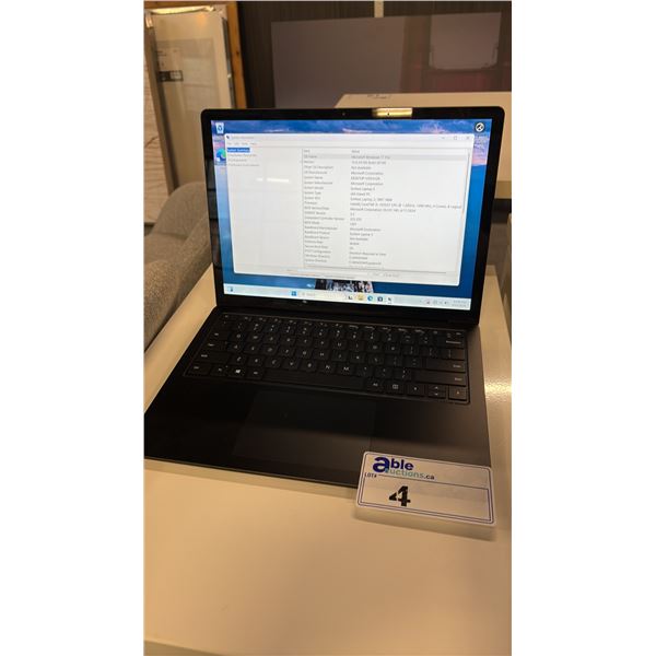 TOUCHSCREEN ULTRABOOK INTEL CORE I5-1035G7 1.2GHZ 13.5" PIXELSENSE TOUCH DISPLAY WIPED NO CHARGER