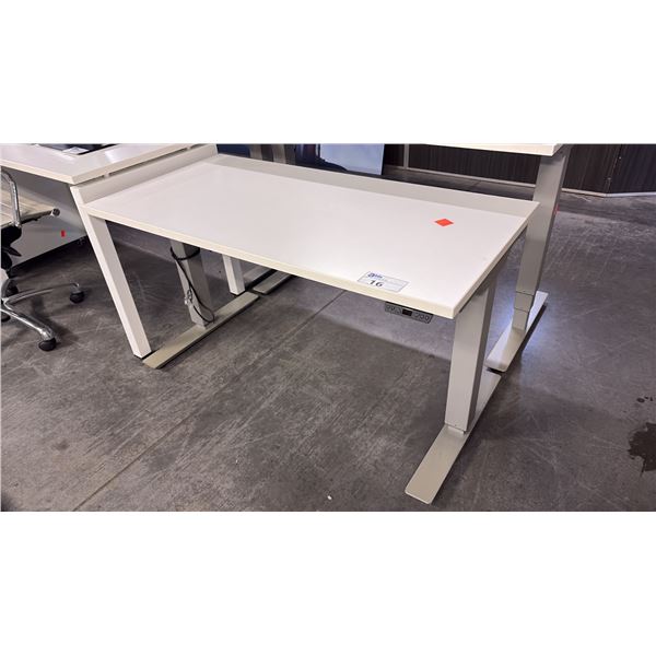 ERGONOMIC ELECTRIC ADJUSTABLE SIT STAND DESK 48"X24"