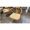 Image 1 : CARL HANSEN & SON CH24 WISHBONE CHAIRS 6 PIECE GROUP HANS J. WEGNER CH24 DESIGN SOLID WOOD FRAME