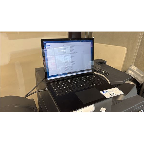 TOUCHSCREEN ULTRABOOK INTEL CORE I5-1035G7 1.2GHZ 13.5" PIXELSENSE TOUCH DISPLAY WIPED NO CHARGER