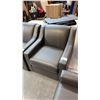 Image 2 : CHARCOAL  PREMIUM EXECUTIVE ARM CHAIR/CLUB CHAIR