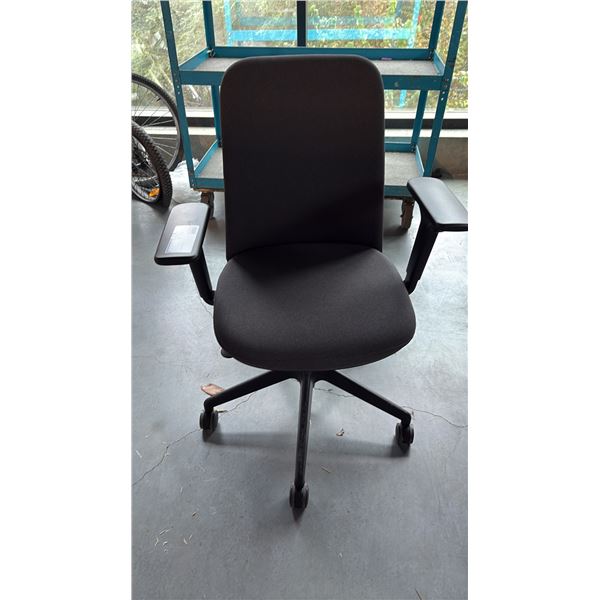 PAVLOS PETITE ERGONOMIC TASK CHAIR CHARCOAL  *IN BOX