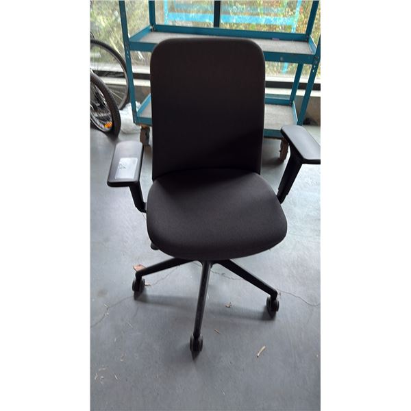 PAVLOS PETITE ERGONOMIC TASK CHAIR CHARCOAL  *IN BOX